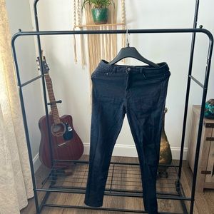Black denim/jegging